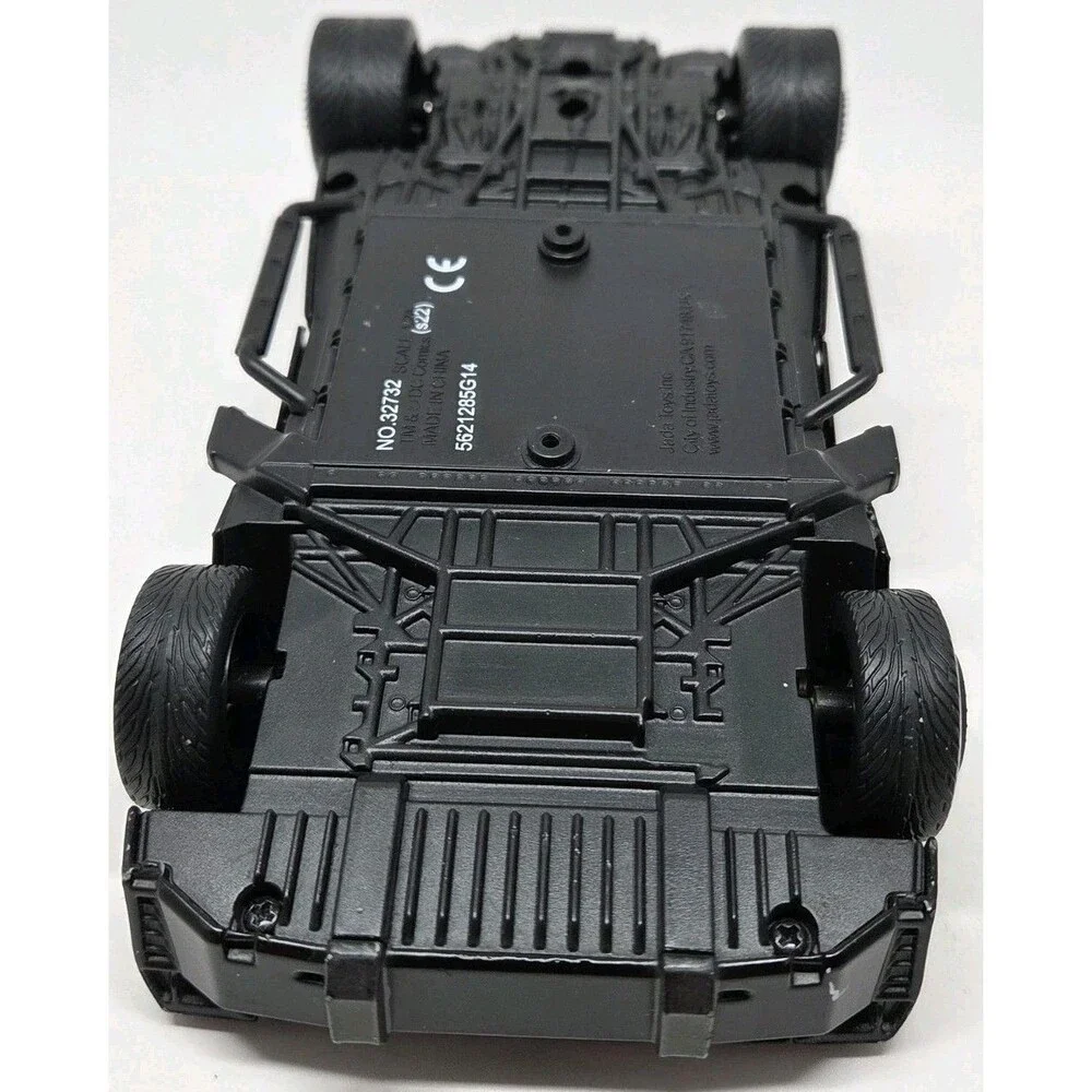 Jada Toys 2022 The Batman Batmobile 1:24 Diecast Model Car Matte Black Loose